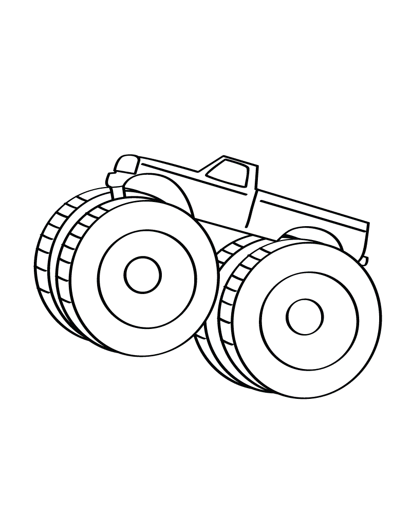 45 Coloring Pictures Monster Trucks 36