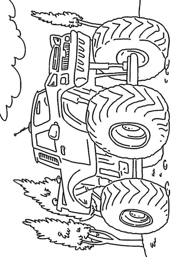 45 Coloring Pictures Monster Trucks 39