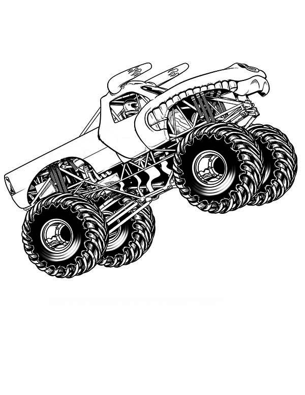 45 Coloring Pictures Monster Trucks 55