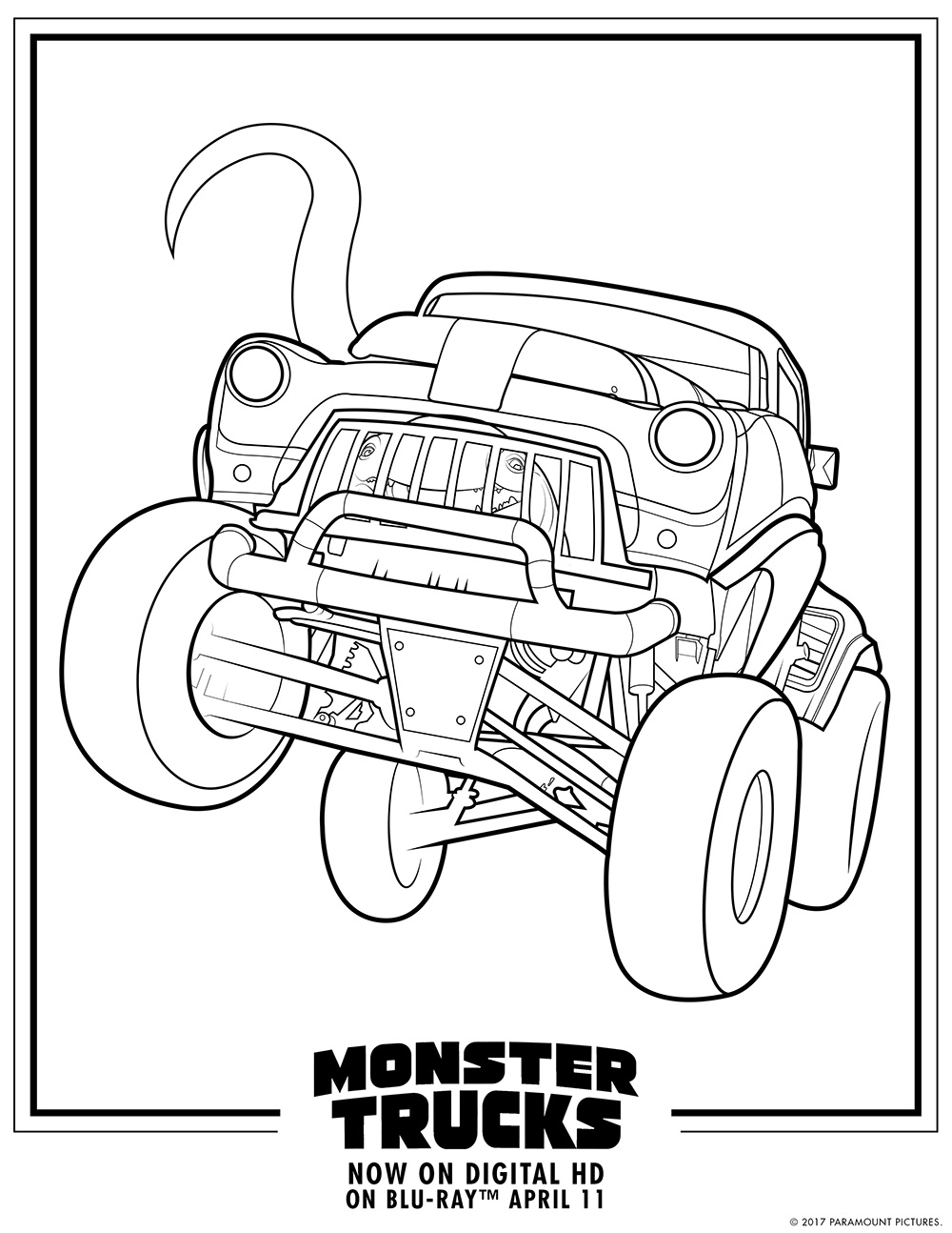 45 Coloring Pictures Monster Trucks 64