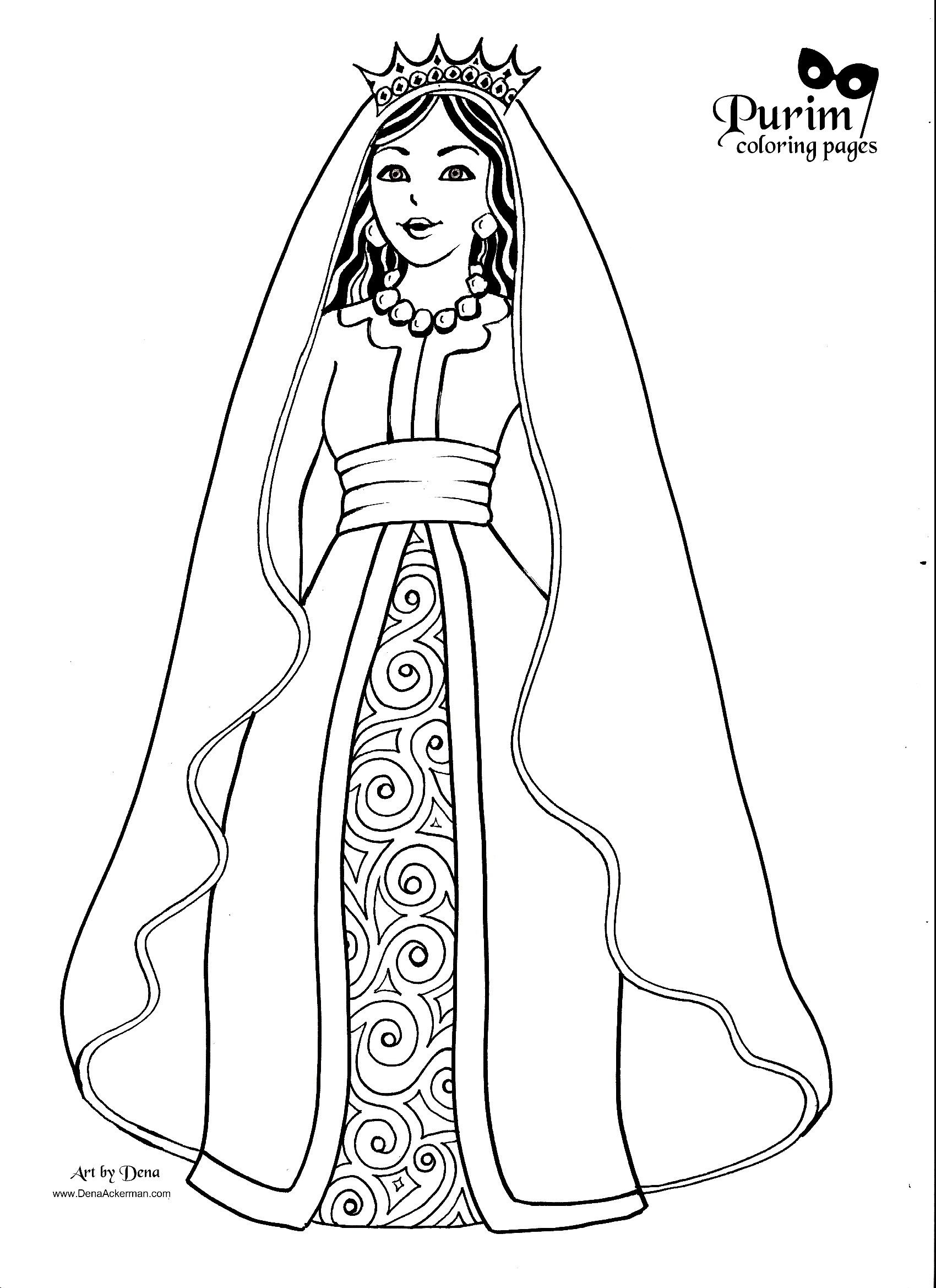 45 Esther Coloring Pages 1