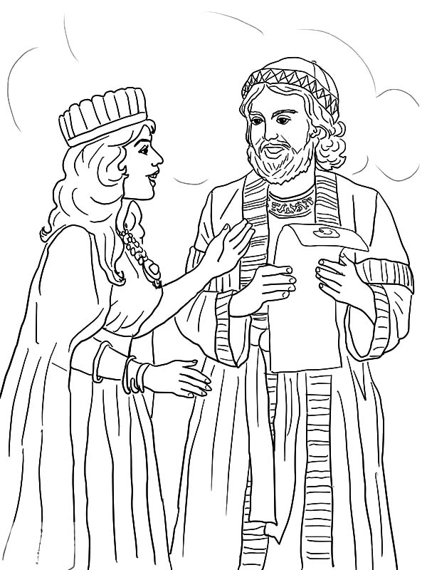 45 Esther Coloring Pages 15