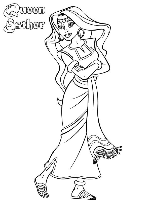 45 Esther Coloring Pages 19