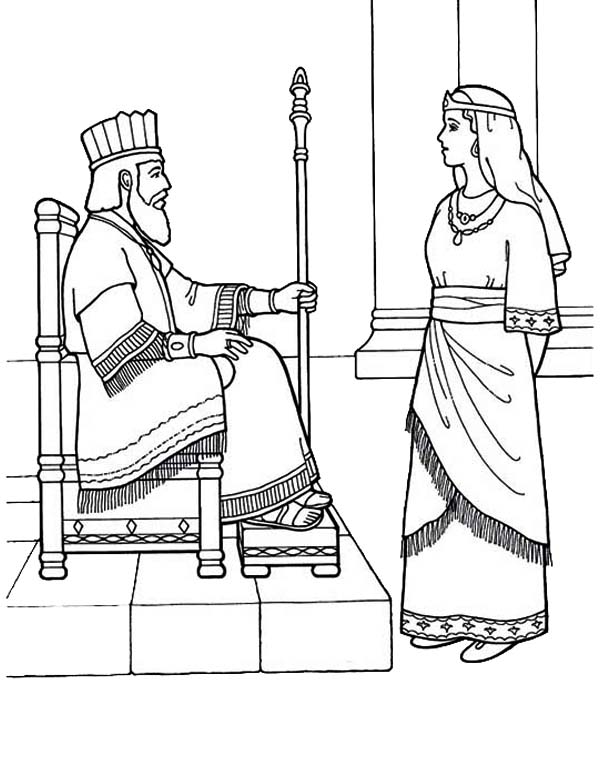 45 Esther Coloring Pages 2