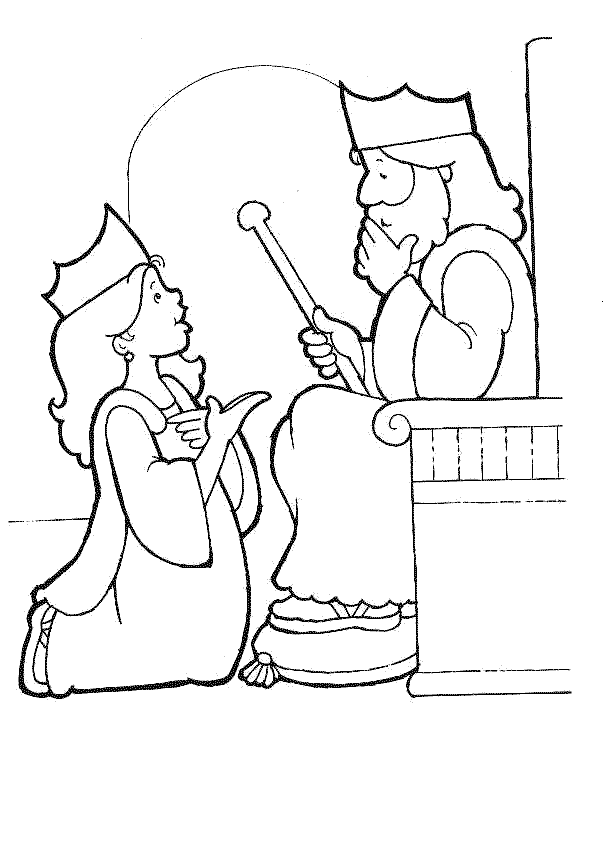 45 Esther Coloring Pages 20