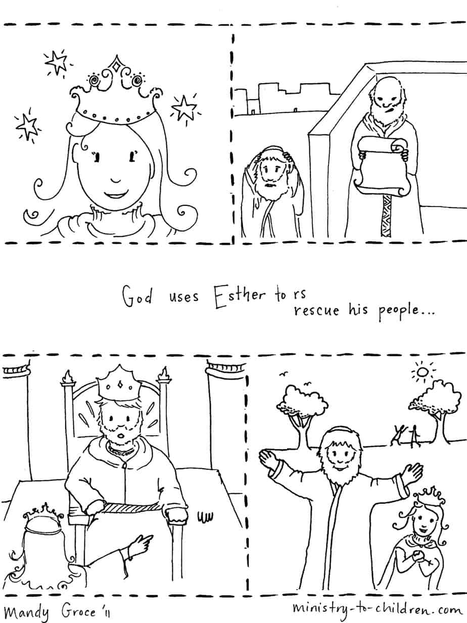 45 Esther Coloring Pages 29