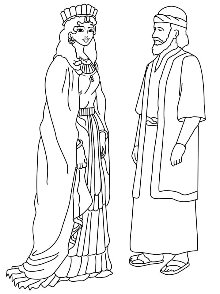 45 Esther Coloring Pages 31