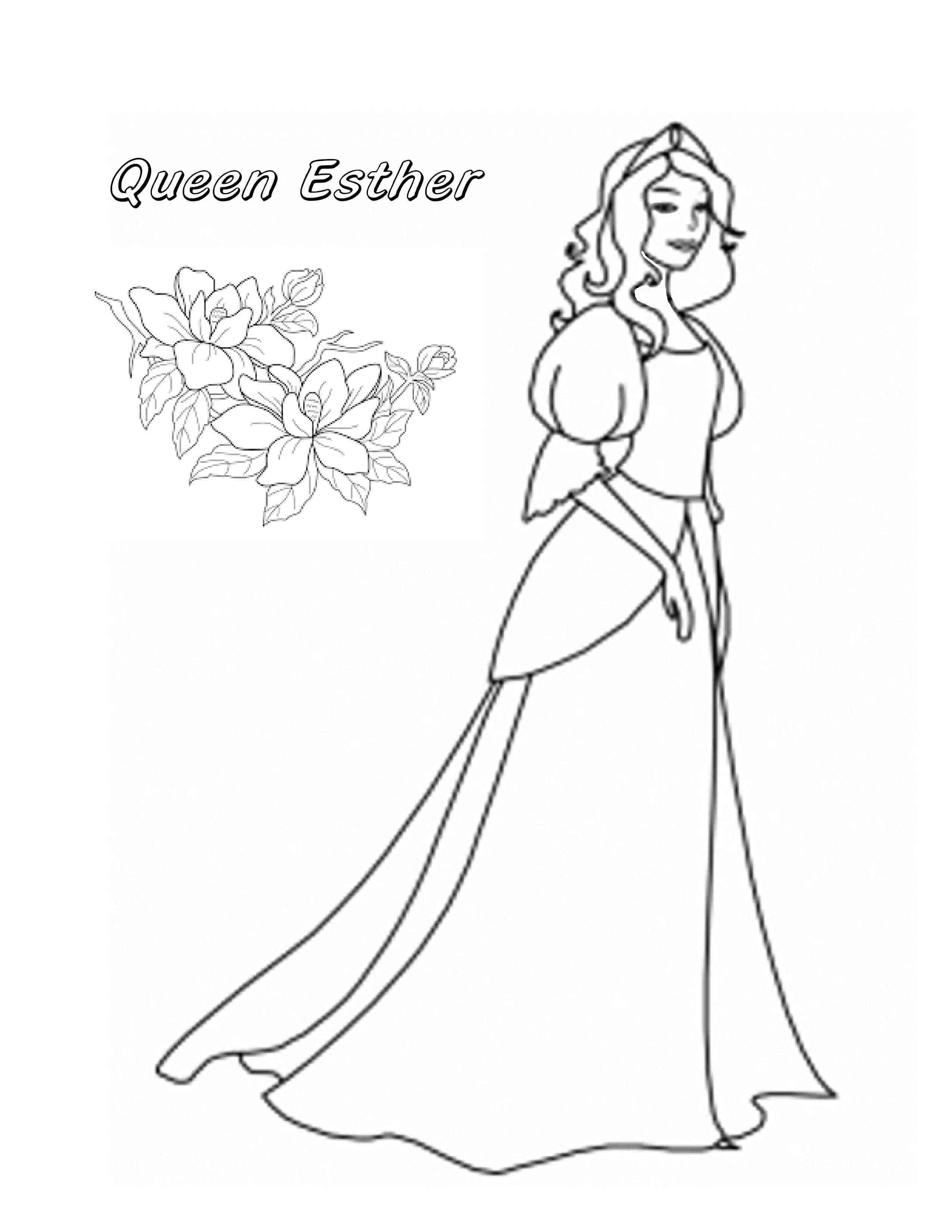 45 Esther Coloring Pages 36