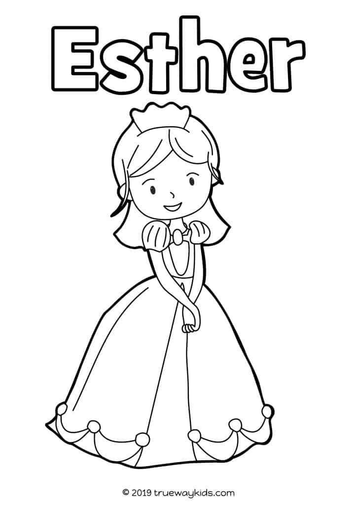 45 Esther Coloring Pages 39