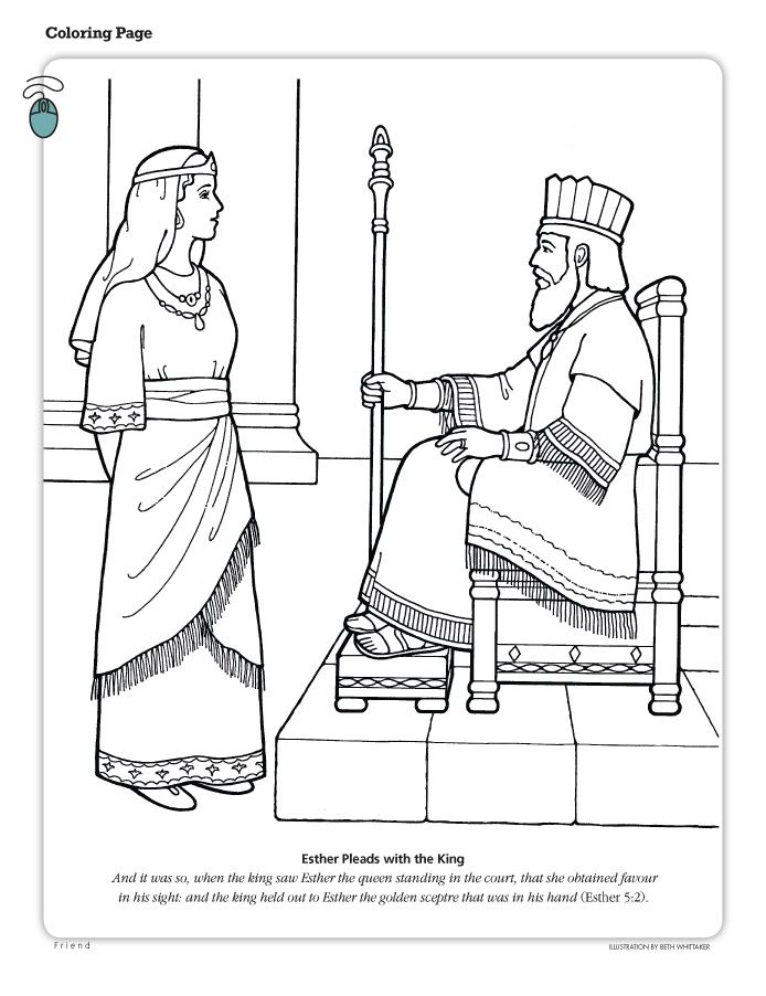 45 Esther Coloring Pages 41