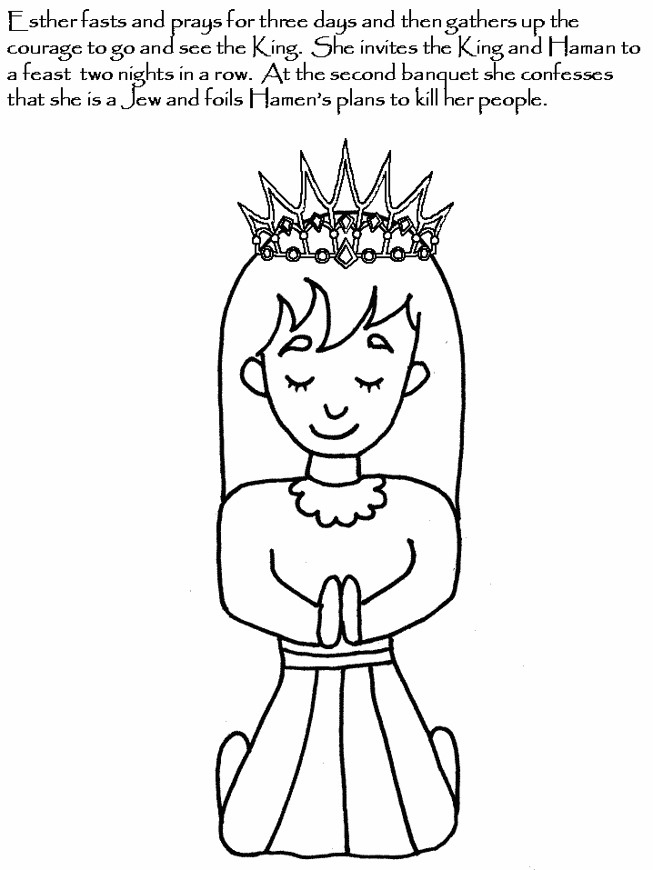 45 Esther Coloring Pages 45