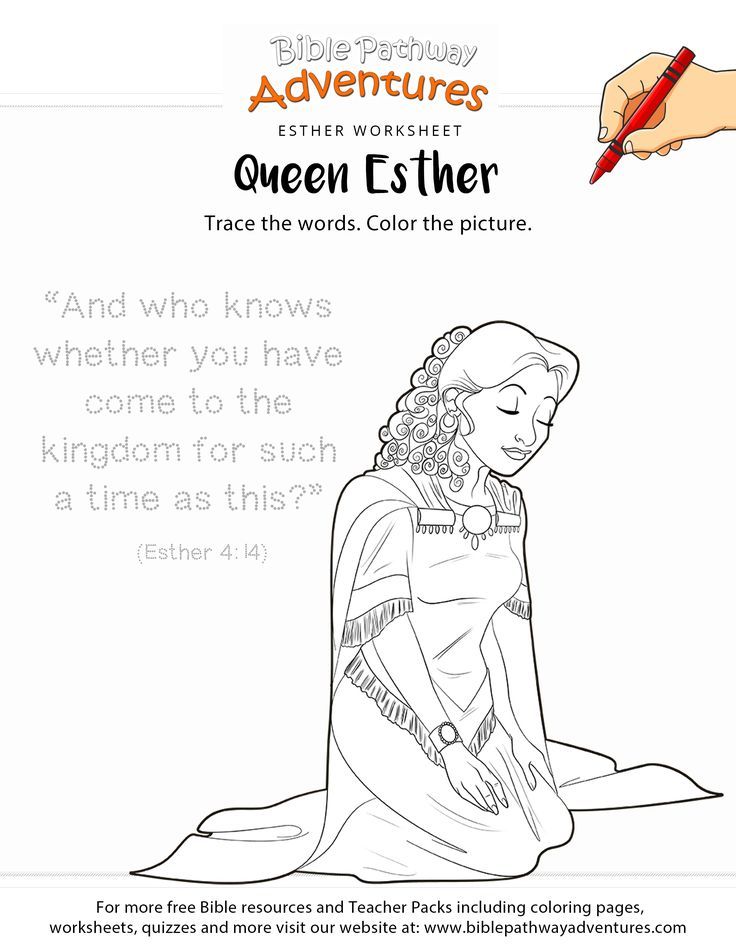 45 Esther Coloring Pages 56