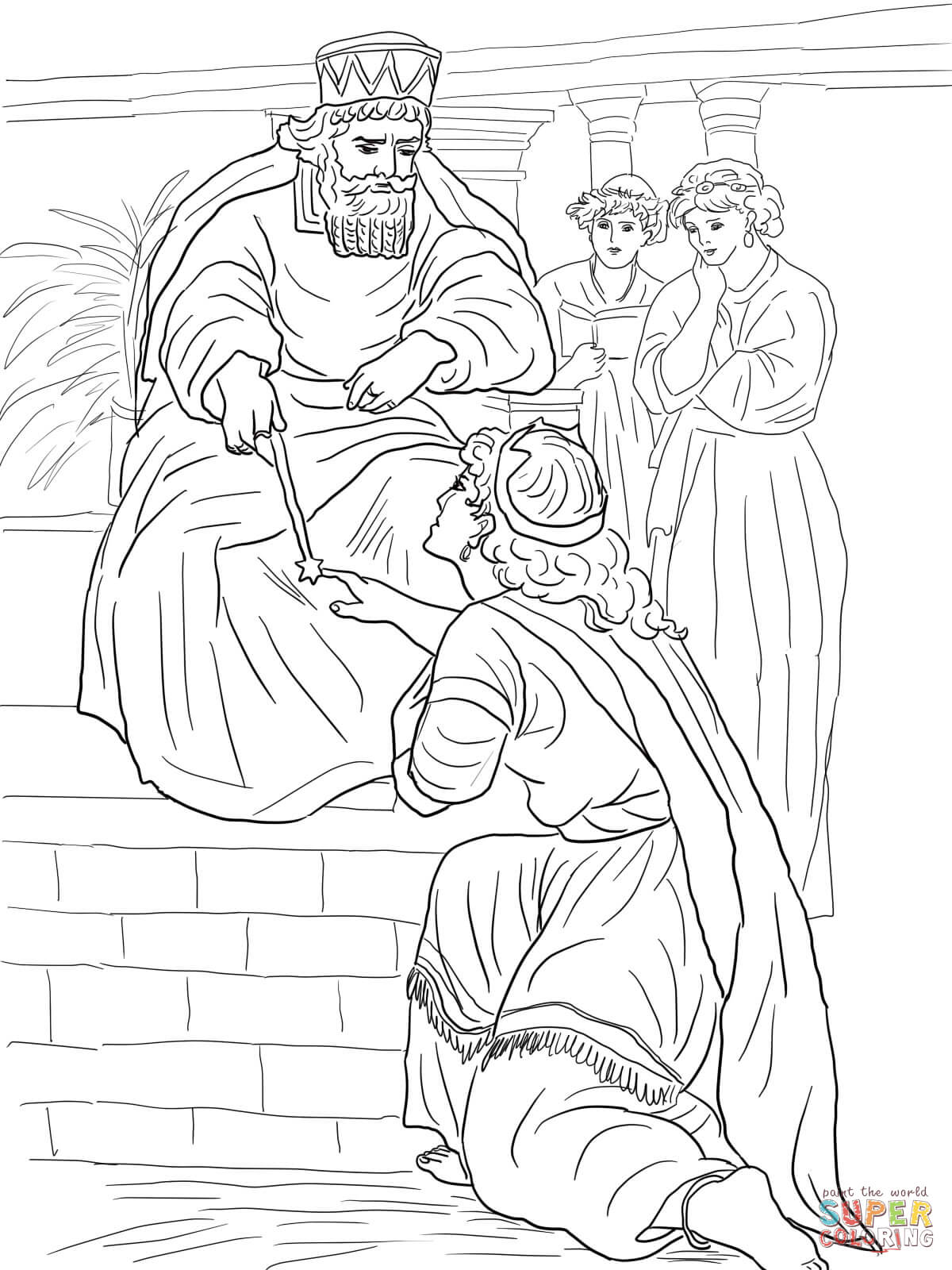 45 Esther Coloring Pages 58