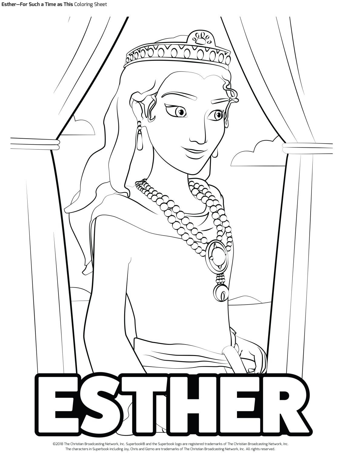 45 Esther Coloring Pages 62