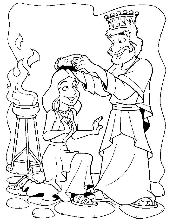 45 Esther Coloring Pages 7