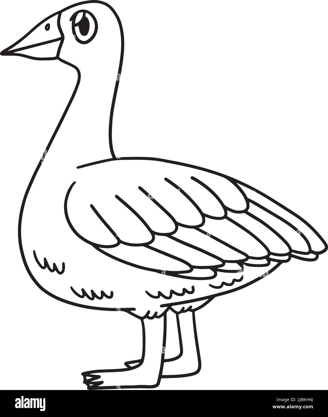 45 Goose Coloring Page 10