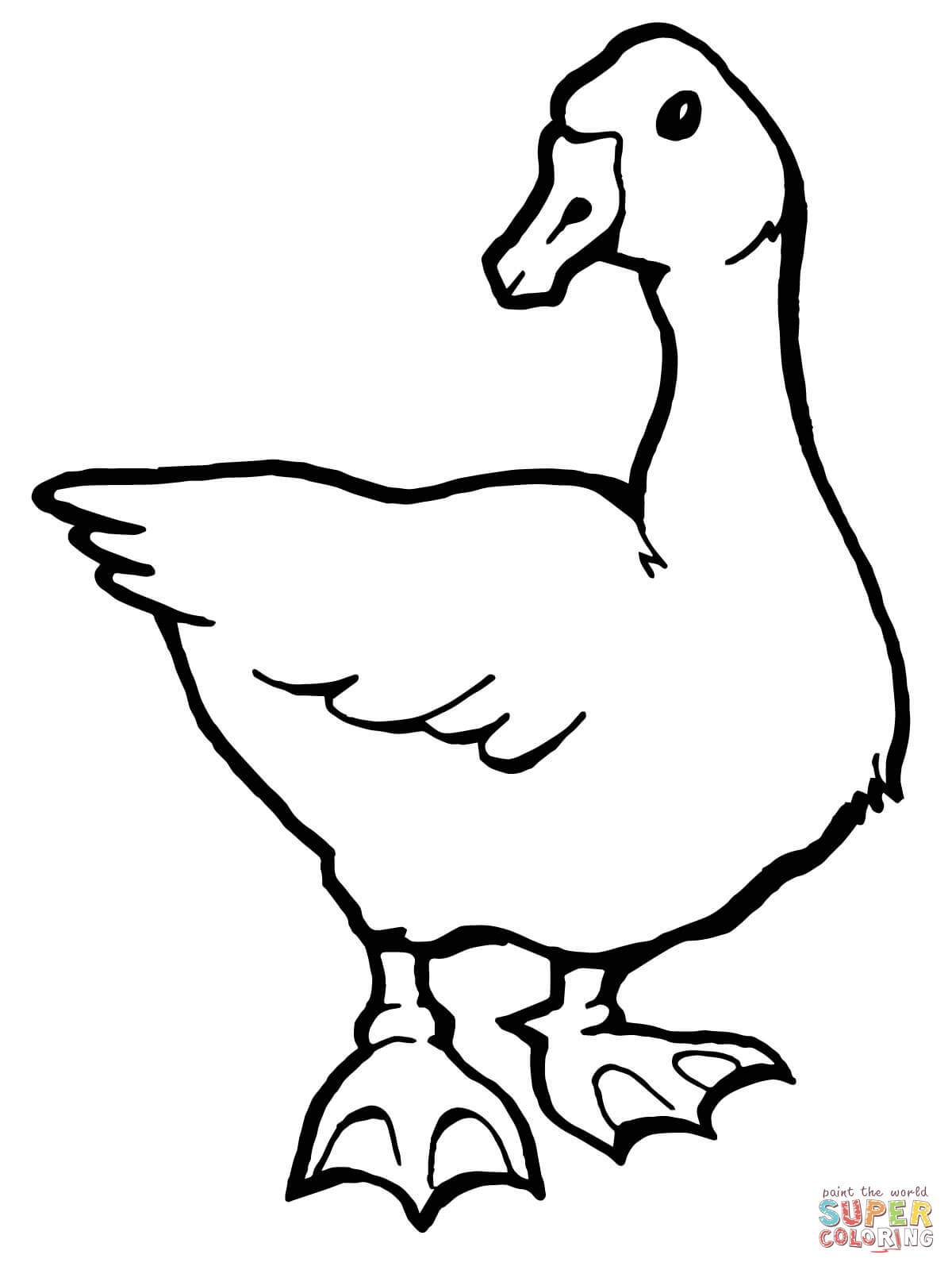 45 Goose Coloring Page 16