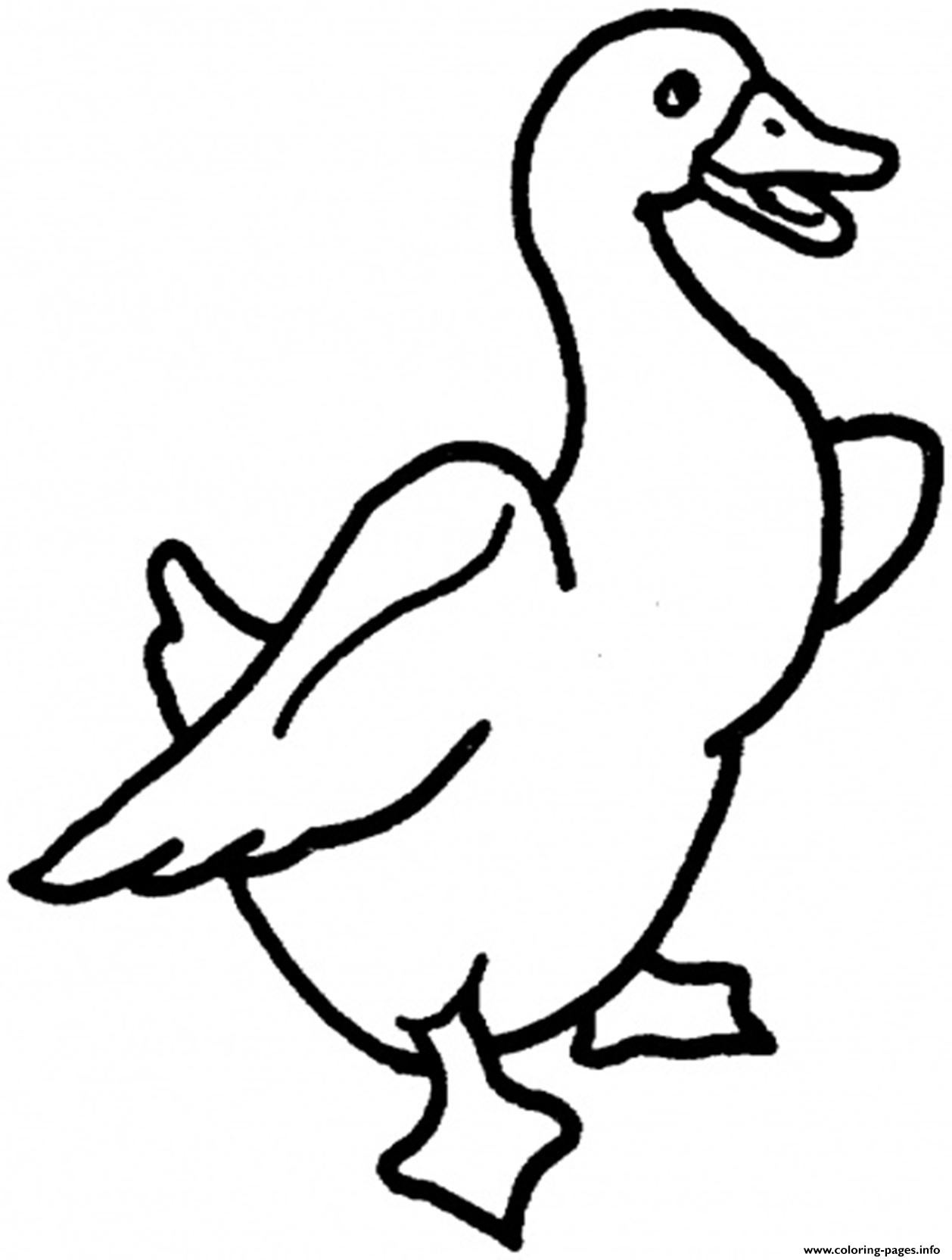 45 Goose Coloring Page 19