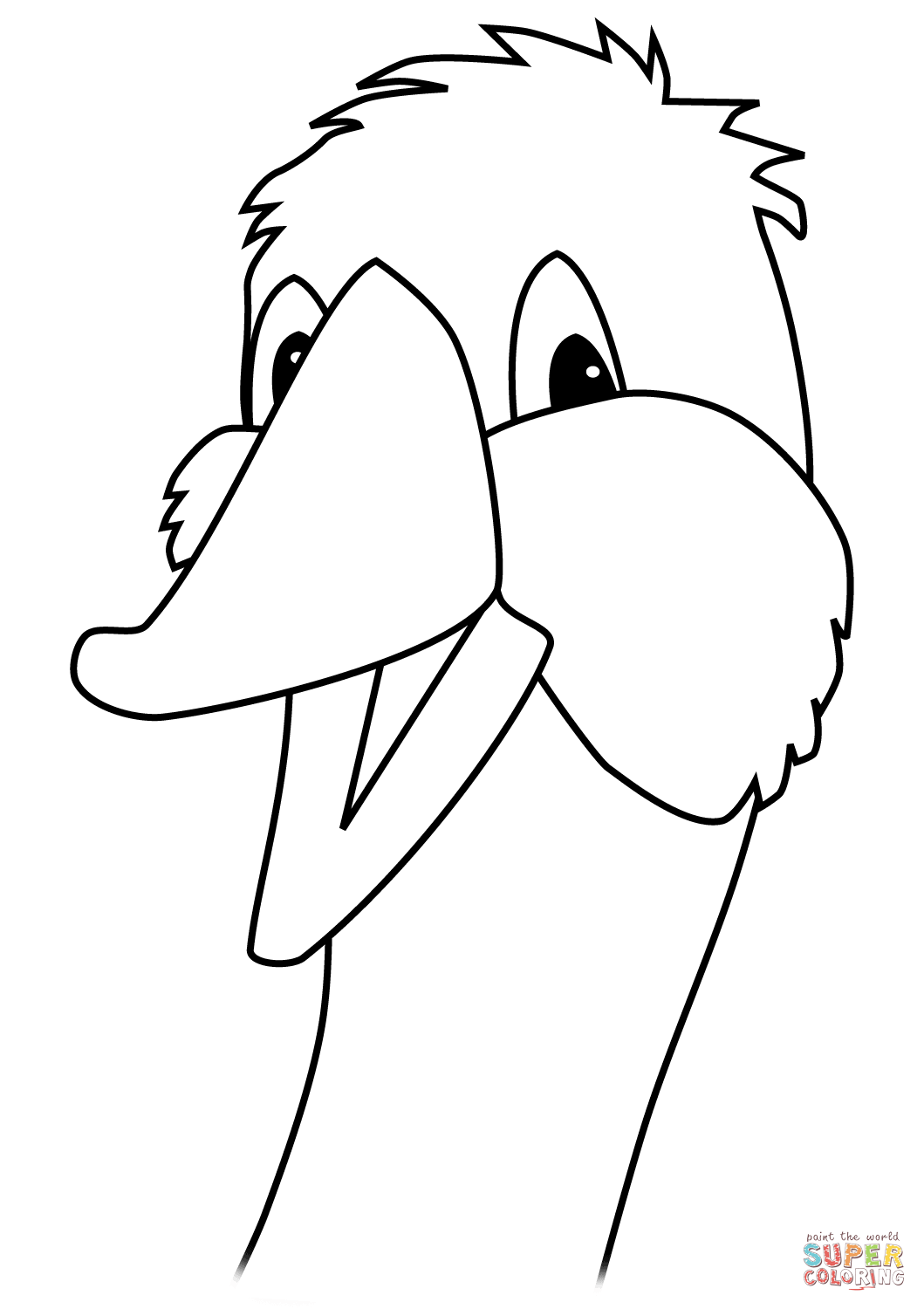 45 Goose Coloring Page 2