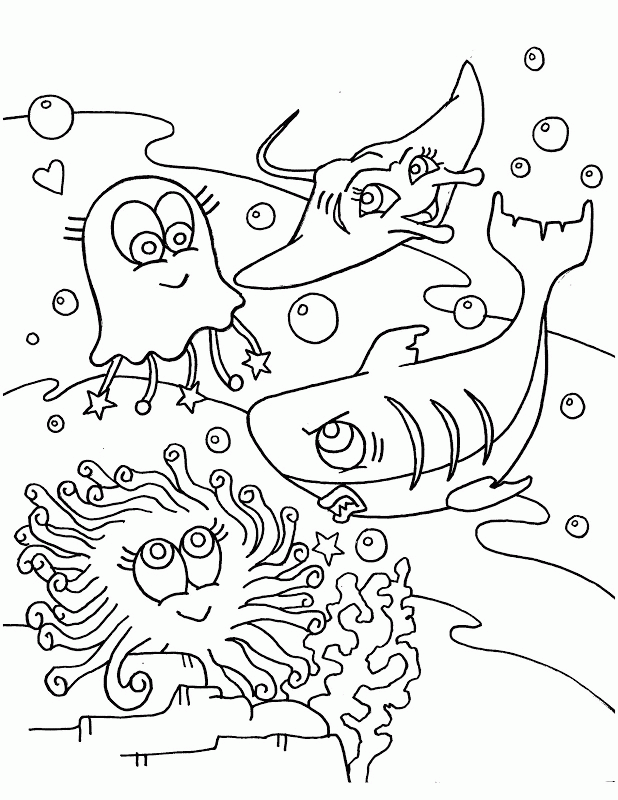 45 Ocean Coloring Sheet 15