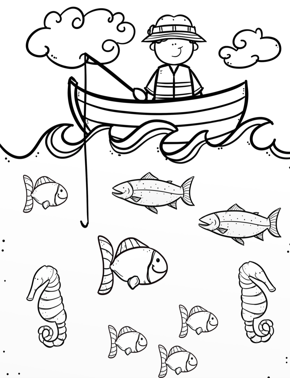 45 Ocean Coloring Sheet 30