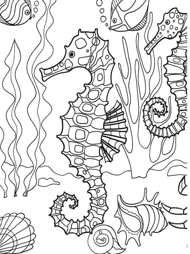 45 Ocean Coloring Sheet 60