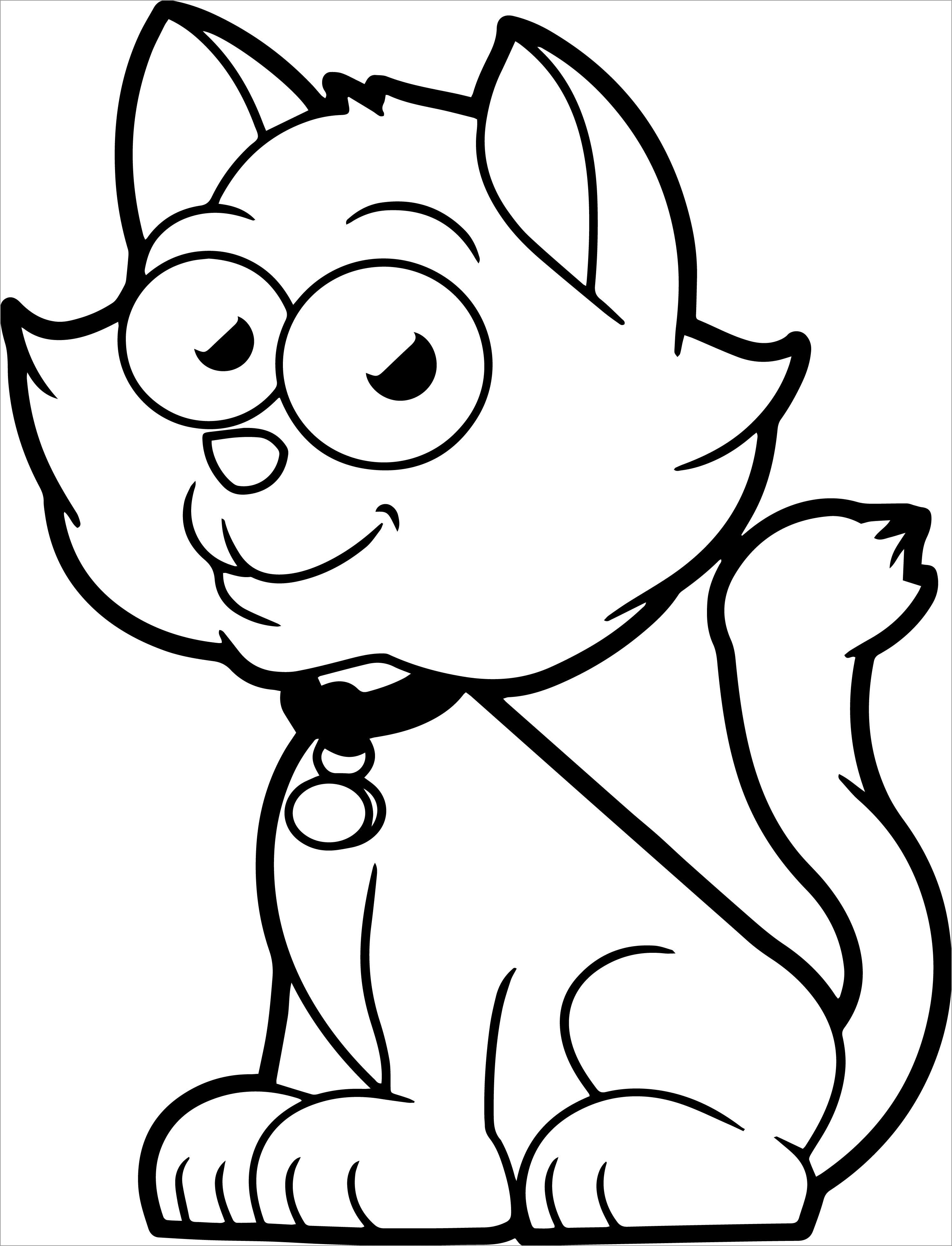 50 Cat Coloring Pages Cute 53