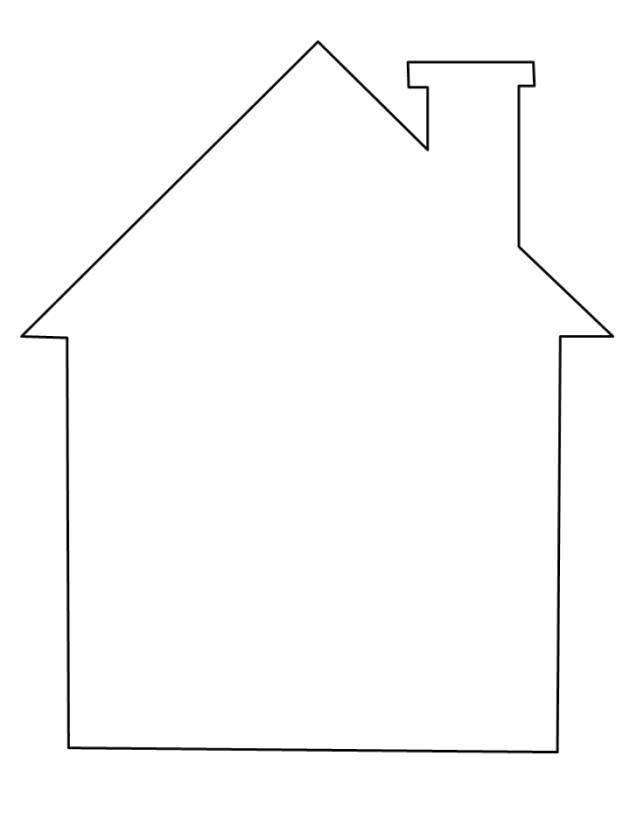 50 Coloring Pages A House 32