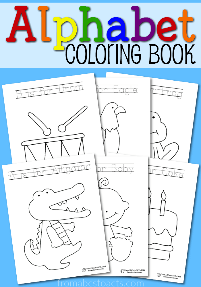 55 Alphabet Coloring Book Printable 18