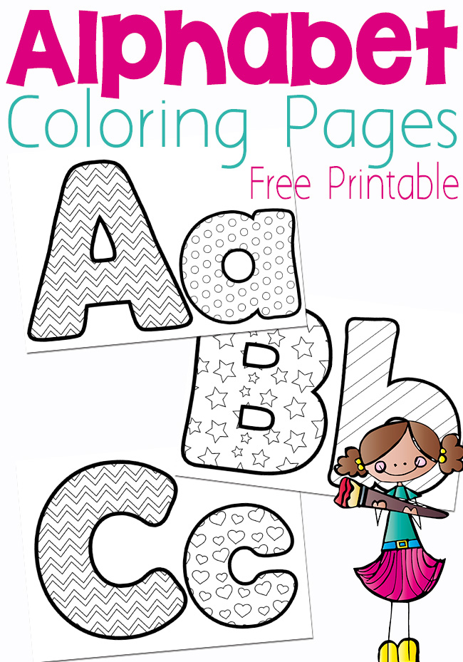 55 Alphabet Coloring Book Printable 19