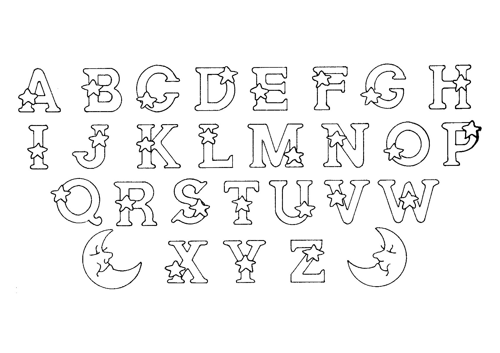 55 Alphabet Coloring Book Printable 51