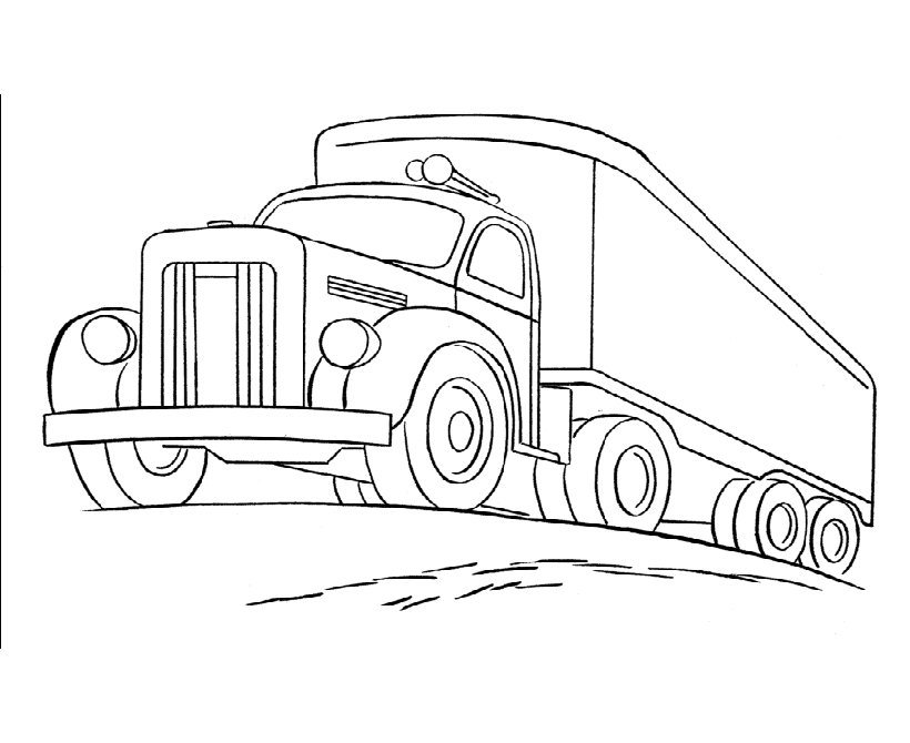 55 Coloring Pages Of Cars And Trucks 39