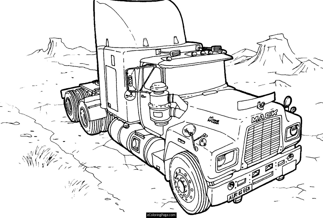 55 Coloring Pages Of Cars And Trucks 47