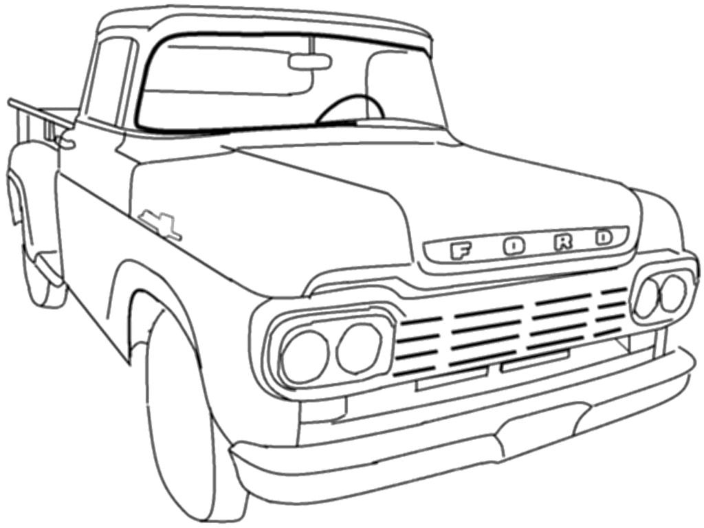 55 Coloring Pages Of Cars And Trucks 48