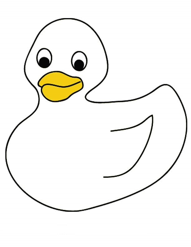 55 Coloring Sheet Duck 32