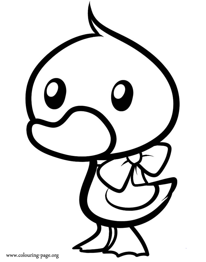 55 Coloring Sheet Duck 42