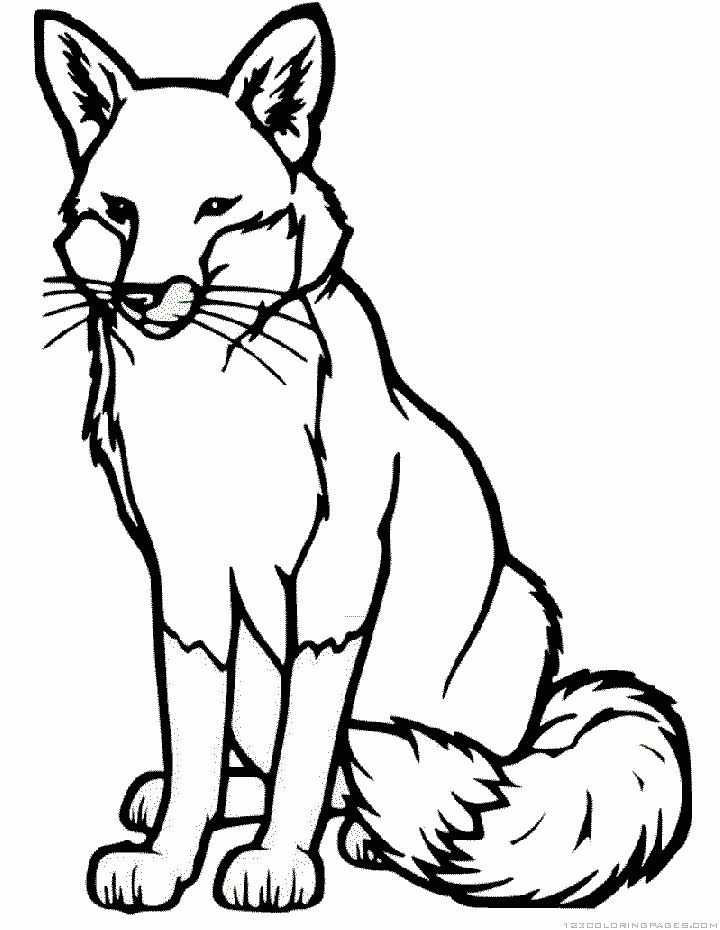 55 Free Fox Coloring Pages 16