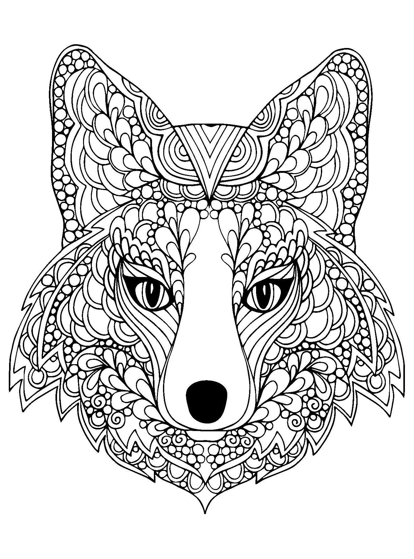 55 Free Fox Coloring Pages 26