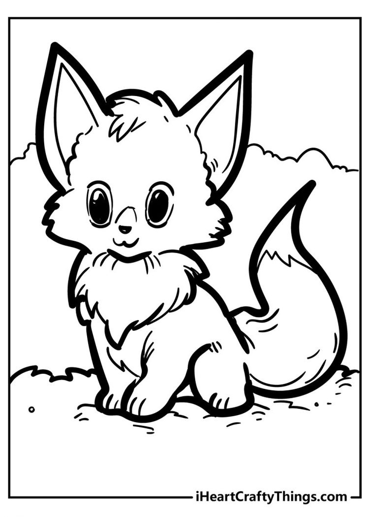 55 Free Fox Coloring Pages 42