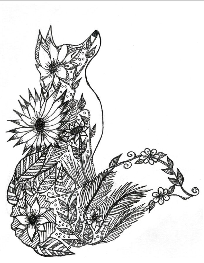 55 Free Fox Coloring Pages 50