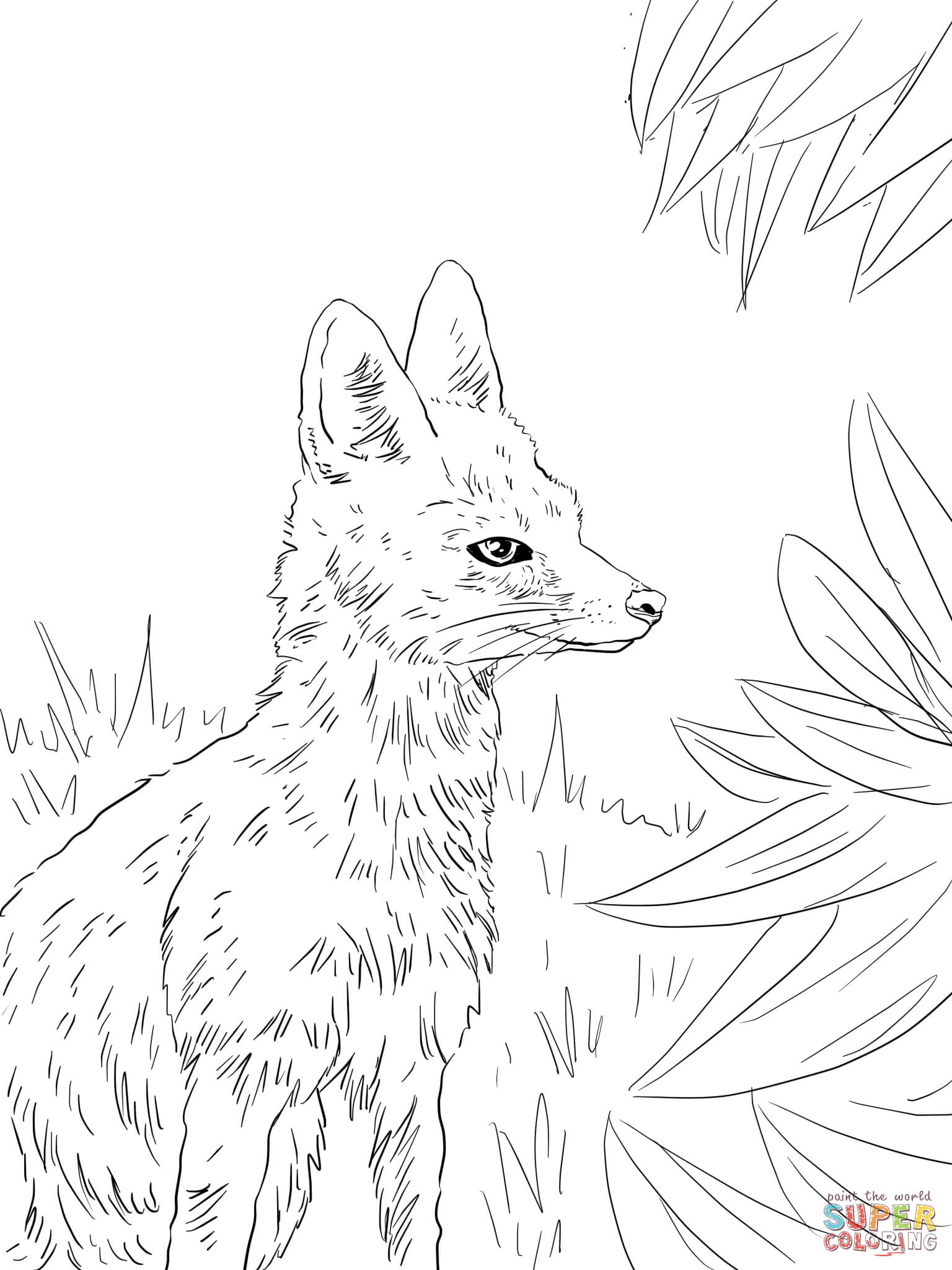 55 Free Fox Coloring Pages 54