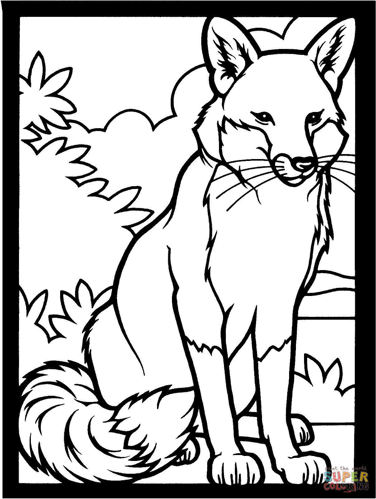 55 Free Fox Coloring Pages 56