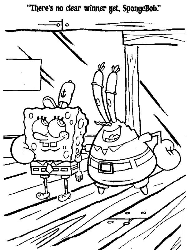 55 Mr Krabs Coloring Pages 22