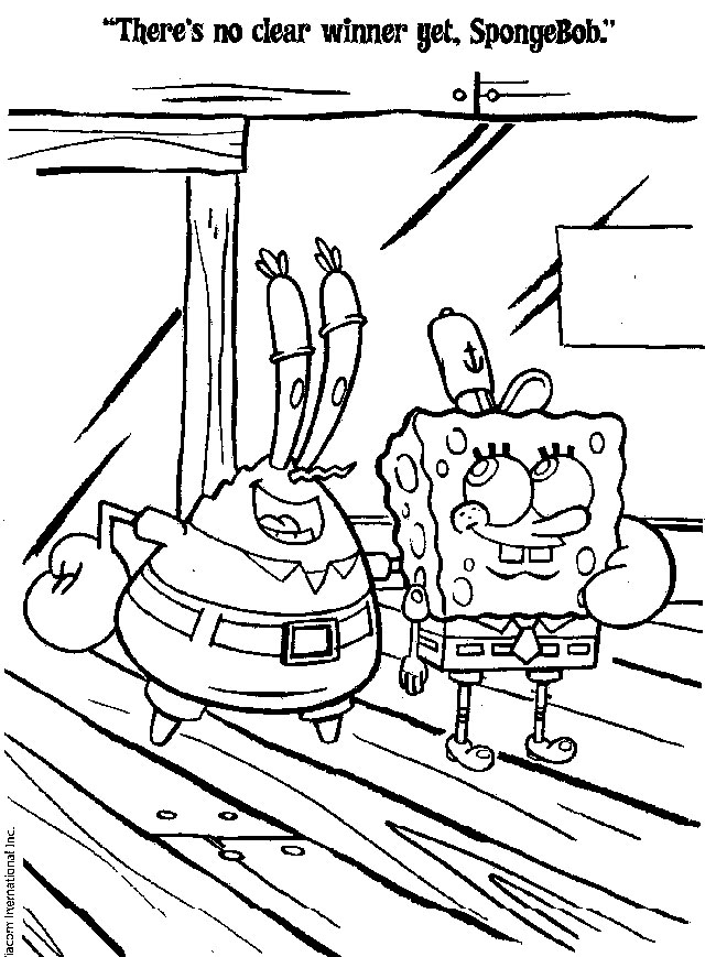 55 Mr Krabs Coloring Pages 23