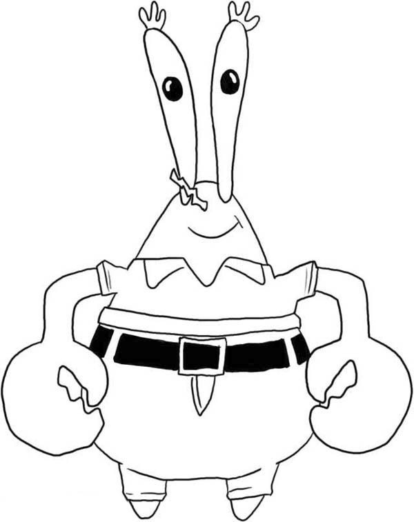 55 Mr Krabs Coloring Pages 27