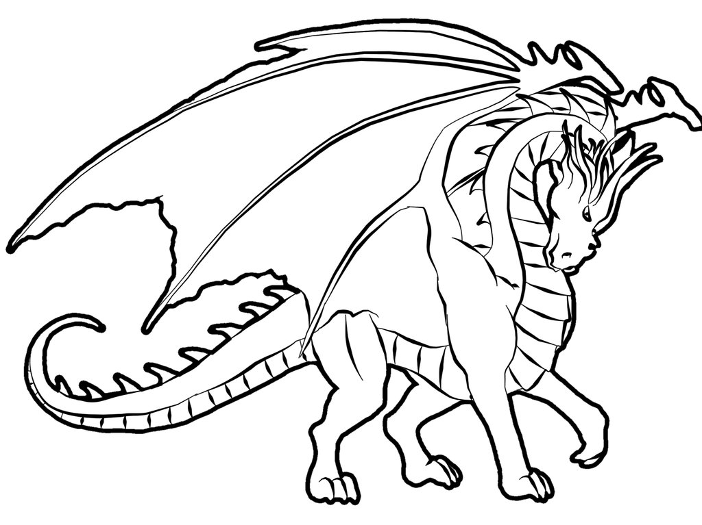 55 Printable Coloring Pages Dragons 55