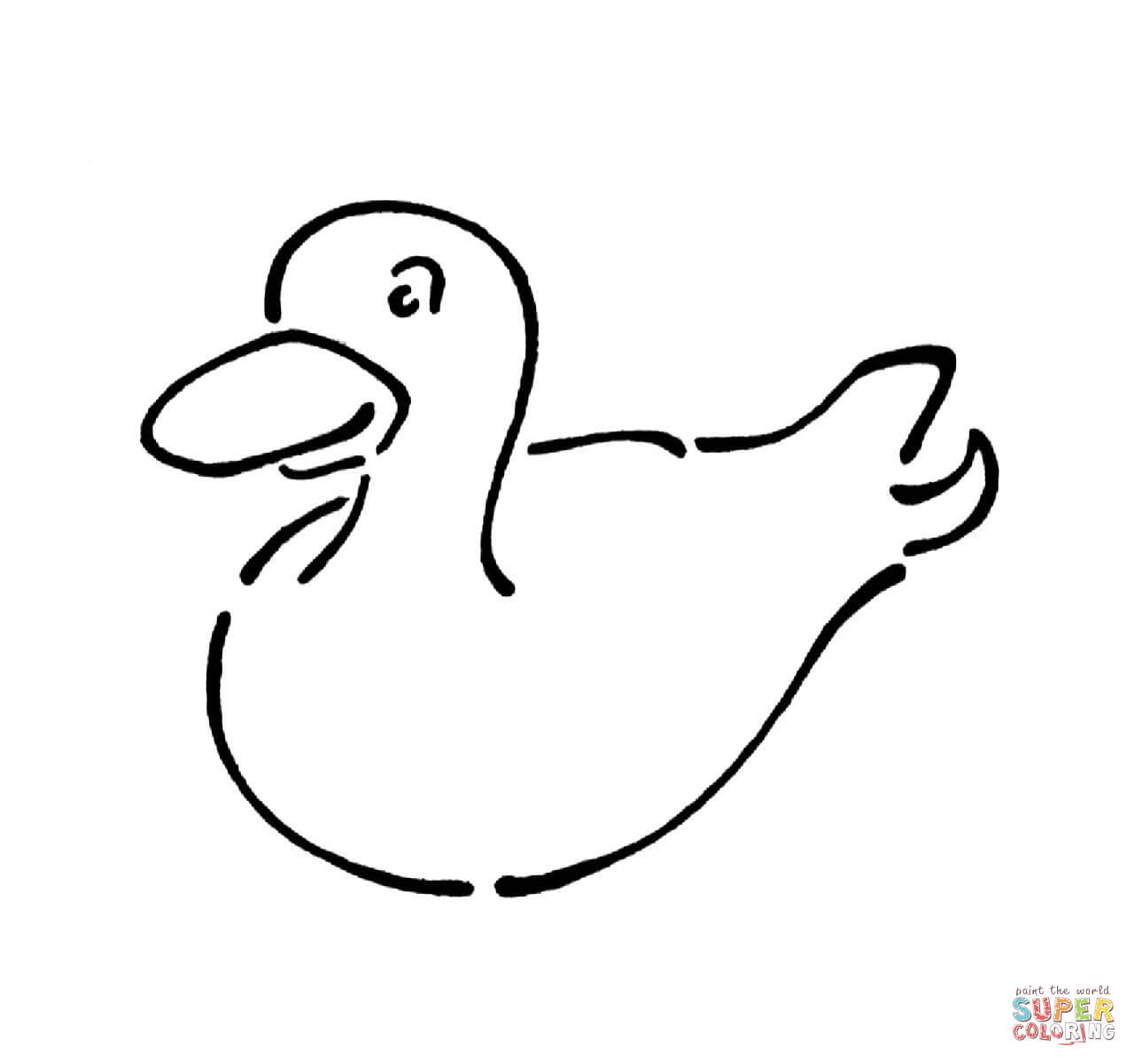 55 Rubber Duck Coloring Page 11