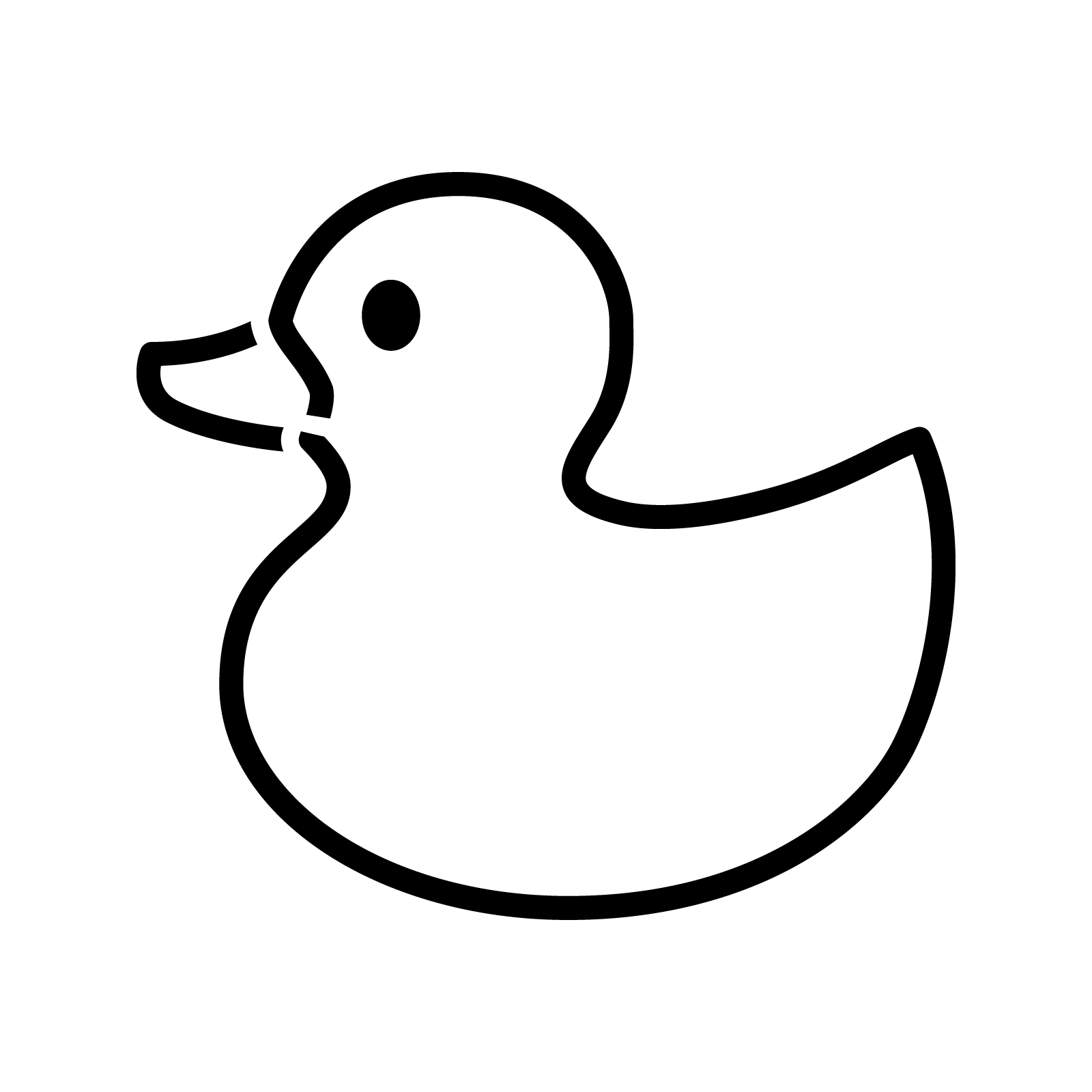 55 Rubber Duck Coloring Page 19