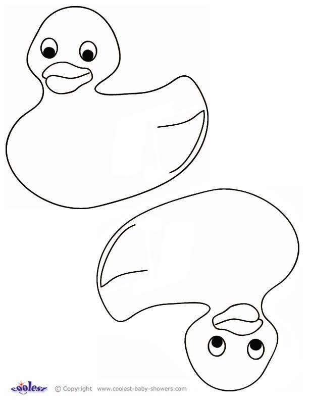 55 Rubber Duck Coloring Page 45