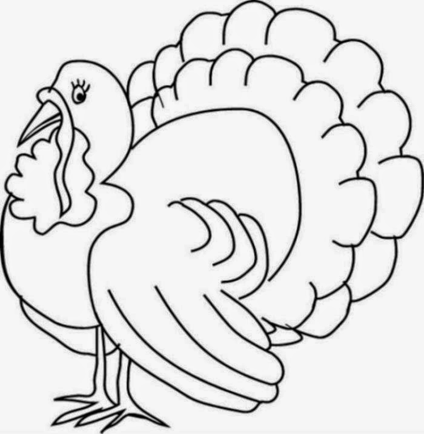 55 Turkey Printable Coloring Pages 13